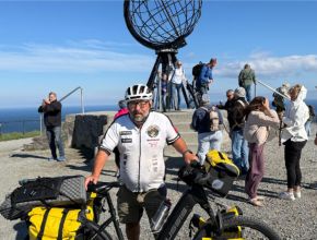Na elektrokole z Mělníka na Nordkapp